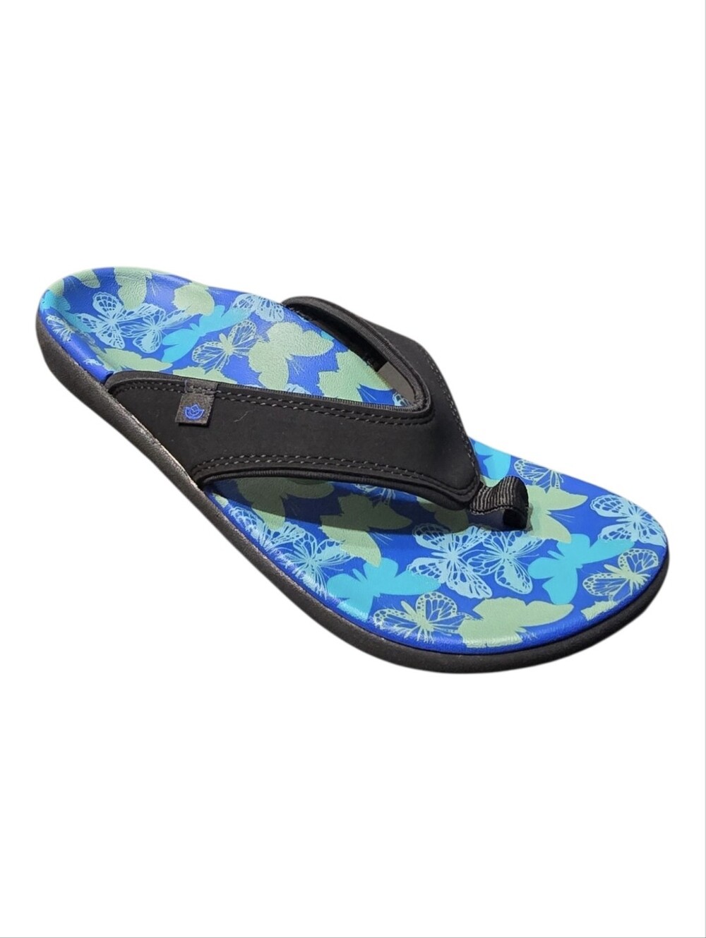 ​🦋 NWT Spenco Yumi Orthotic Butterfly Print Flip Flops